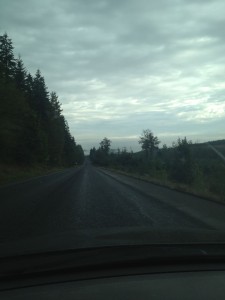 A picture of part of my drive. I commuted to the school from Seattle every day, which took about 2 hours each way and a ferry ride. I was called crazy, and insane for doing this, but it really wasn't that bad.
